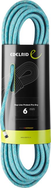 Edelrid Rap Line Protect Pro Dry 6mm Dynamic Ropes Icemint 70m