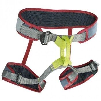 Edelrid Zack Gym Climbing Harness Vine Red Extra Small