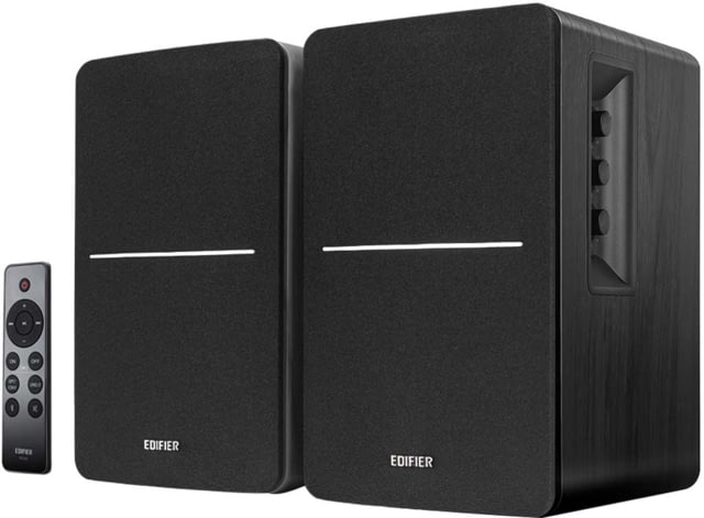 Edifier R1280DBs Powered Bookshelf w/Sub Out Bluetooth Speakers Black Medium
