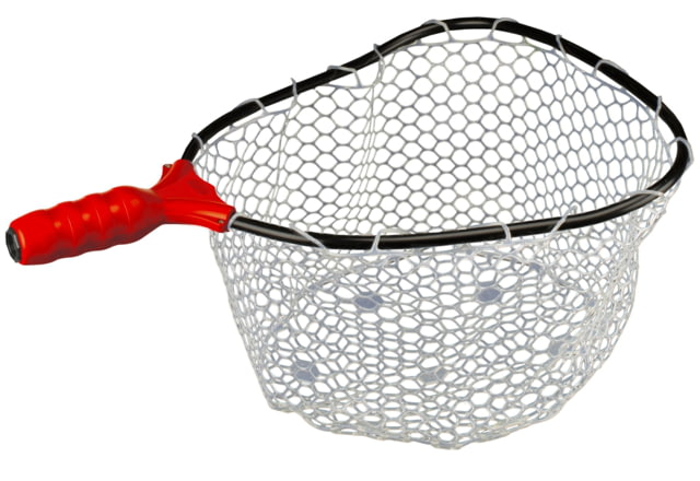 EGO S2 Medium 17in Clear Rubber Net Head Black/Red Medium