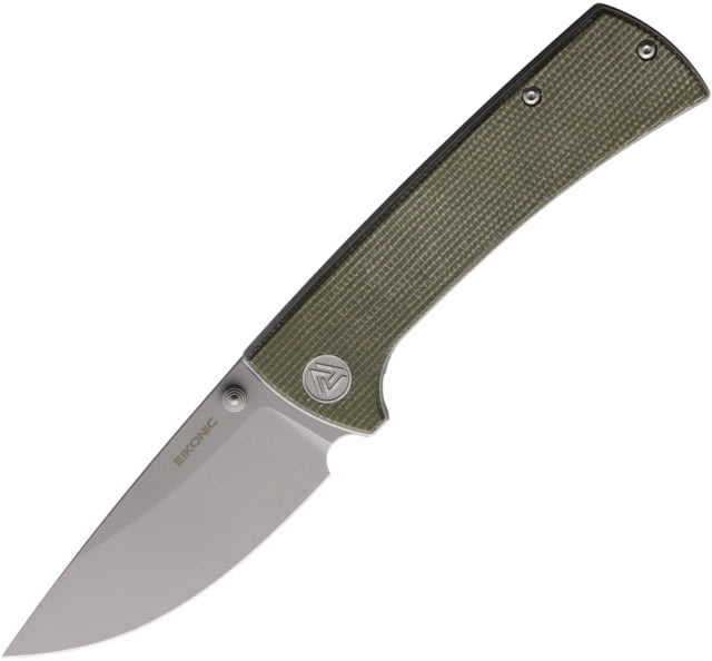 EIKONIC Knife Company RCK9 Linerlock Green Mic EKC