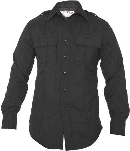 Elbeco Distinction Long Sleeve Shirts Black