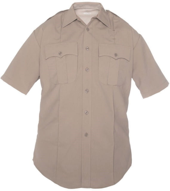 Elbeco Dutymaxx Short Sleeve Shirt Silver Tan