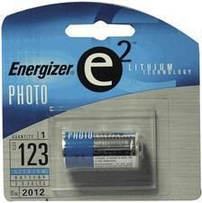 Energizer E2 Lithium Battery 3 Volt 123