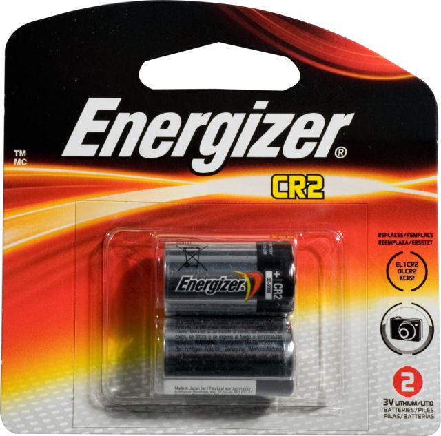 Energizer e2 CR2 Lithium 3 Volt Batteries 2 Pack