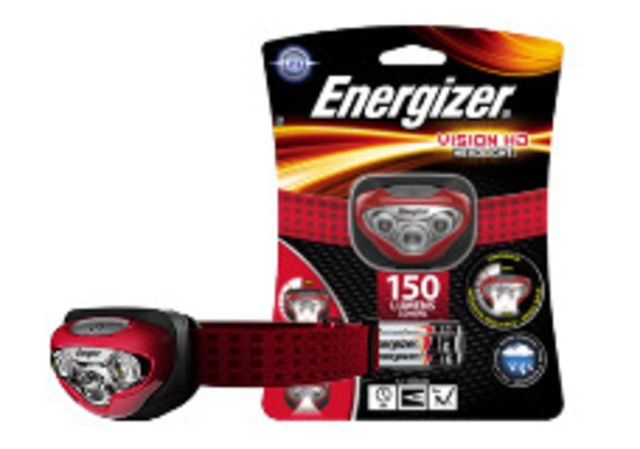 Energizer Vision LED 150 Lumen Headlight Red