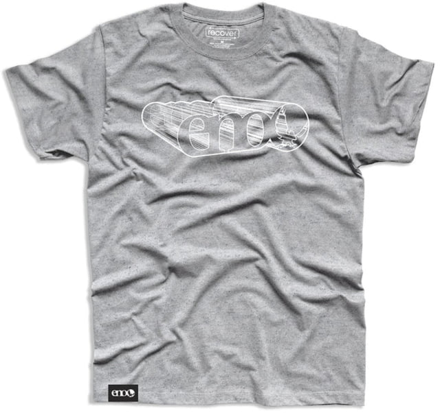 Eno Vanish Logo T-Shirt - Men's 2XL Classic Grey