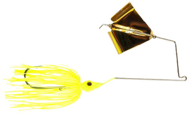 Epic Baits Buzz Bait Burner Gold Blade Chartreuse 1/2 oz