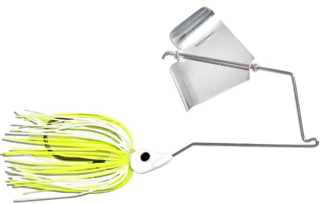 Epic Baits Buzz Bait Slow Rollr White/Chart 1/4 oz