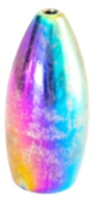 Epic Baits Tungsten Flipping Weight 3 per Pack Mardi Gras 1/4 oz 1-4flipM-G