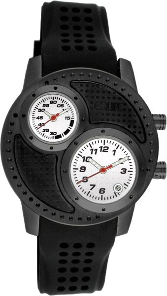 Equipe Q101 Octane Watches - Men's - 47mm Case Quartz Black/White One Size