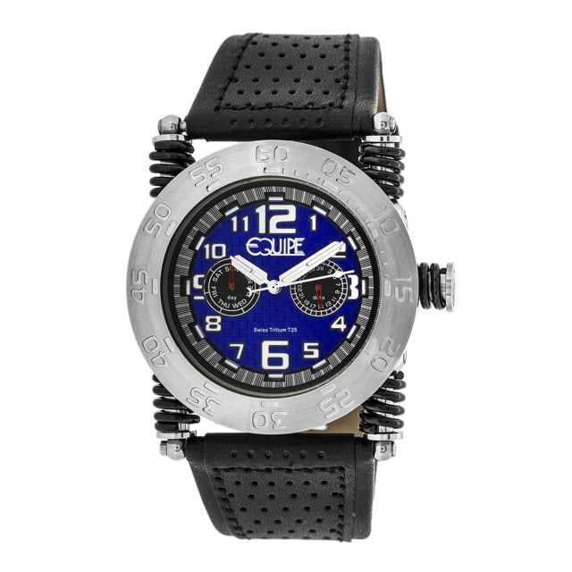 Equipe Tritium Coil Watches - Men's Silver/Blue One Size