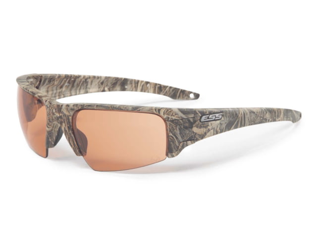 ESS Crowbar RealTree MAX7 Sunglasses Camo Frame Gray/Clear/Mirrored Copper Lenses
