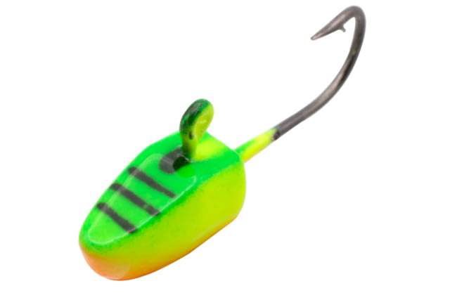 Eurotackle ESR Nano Tungsten Jig 2 Pack 5mm Fire Tiger Glow