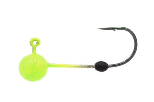 Eurotackle Micro Finesse Premium Tungsten Head 1/16oz Number 4 -Chartreuse 3/Pack