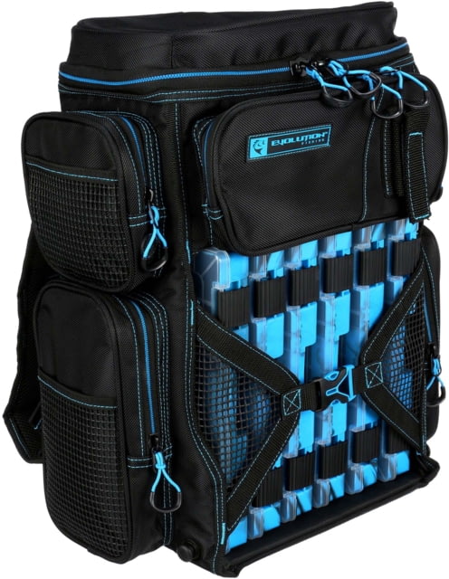 Evolution Outdoor 3600 Drift Tackle Backpack Blue