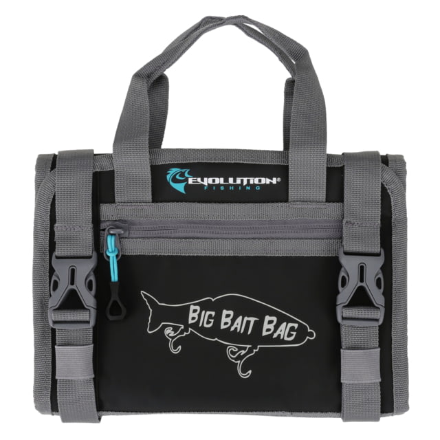 Evolution Outdoor Evolution Outdoor Big Bait Bag 10in Grey Medium