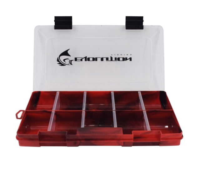 Evolution Outdoor Drift Series 3500 Colored Tackle Tray Red/Black 3500