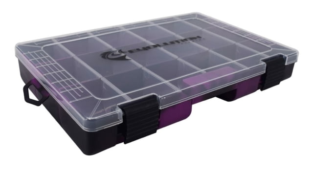Evolution Outdoor Drift Series 3600 Colored Tackle Tray Purple/Black 3600