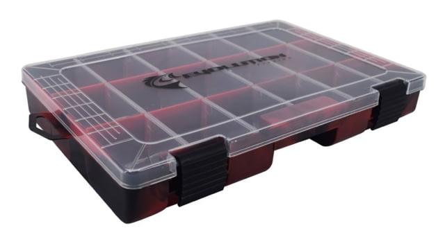 Evolution Outdoor Drift Series 3600 Colored Tackle Tray Red/Black 3600