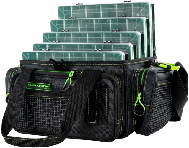 Evolution Outdoor Horizontal 3600 Drift Series Tackle Bags Green