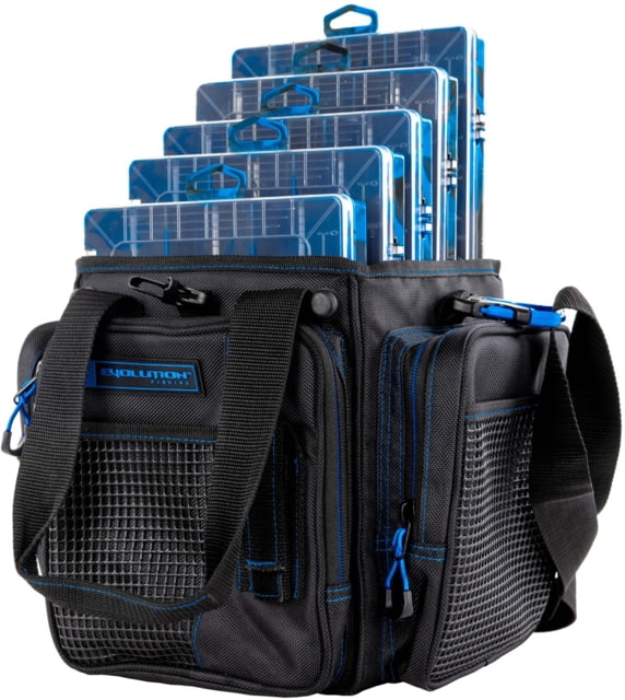 Evolution Outdoor Vertical 3600 Drift Series Tackle Bags Blue/Black
