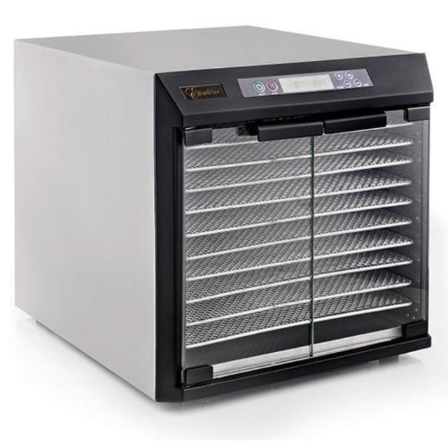Excalibur Model  10-Tray Dehydrator 16 Sq/Ft. Drying Space Stainless Steel