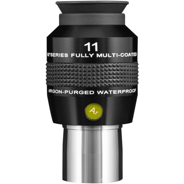 Explore Scientific 82 Degree Series 11mm Argon-Purged Waterproof Eyepiece Black