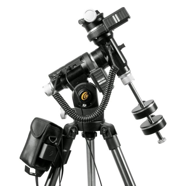 Explore Scientific 125x FirstLight 80mm & iEXOS-100 Go-To Tracker Combo Focal Length 640 mm Black/White
