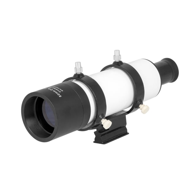 Explore Scientific Explore Scientific 6 Degree Field of View 8x50 NON-Illuminated Finder Scope w/Bracket w/out BaseWhite