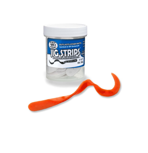 Fat Cow Jig Strips Eel Tail