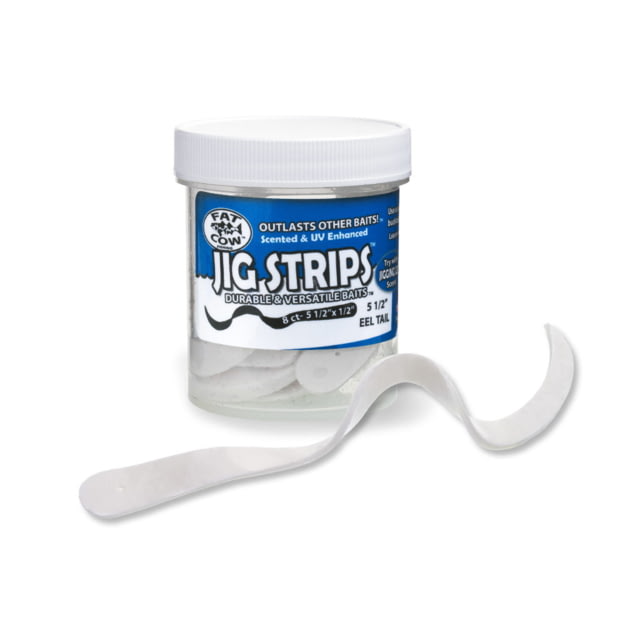 Fat Cow Jig Strips Eel Tail