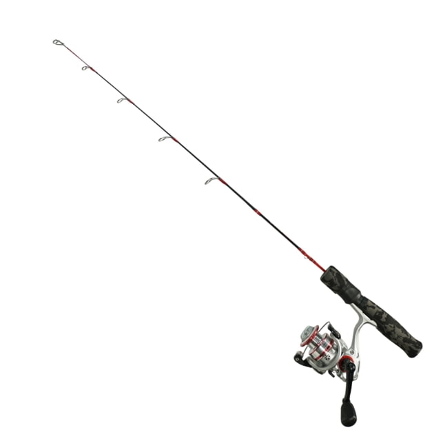 Favorite Fishing Army Ice Rod Combo 28in Medium Light Black/Red