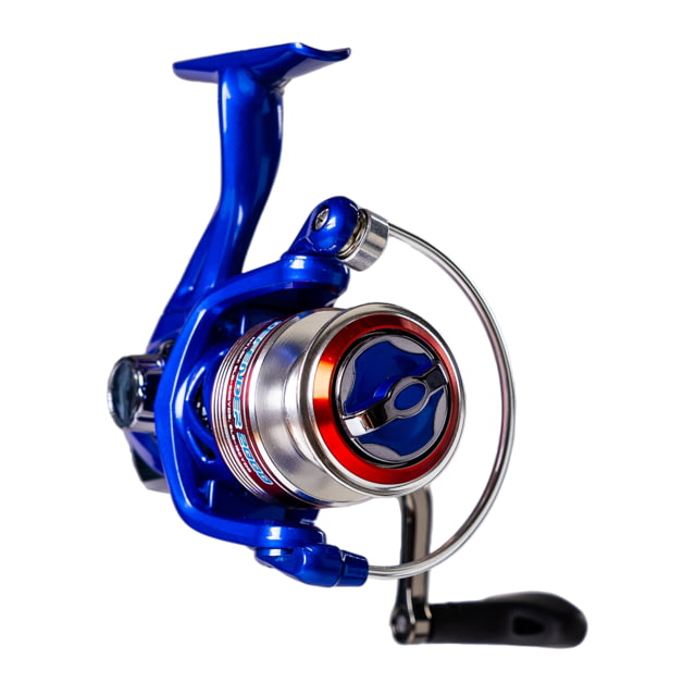 Favorite Fishing Defender Spinning Reel  5.2:1 Gear Ratio 4+1 BB Red/White/Blue