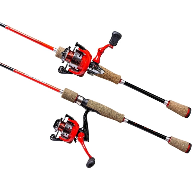 Favorite Fishing Do-Dock Crappie Spinning Combo 5ft 8in Light Red/Black