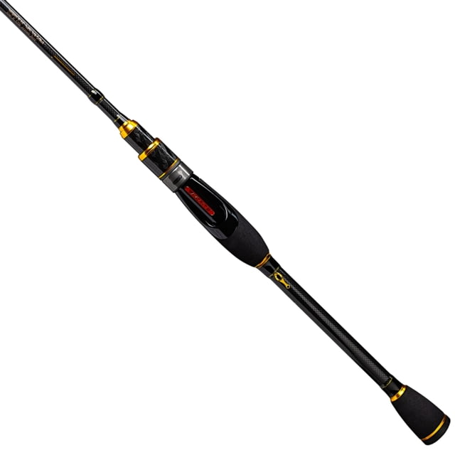 Favorite Fishing Jack Hammer JVD Spinning Rod 7ft 6in Medium Heavy Black/Gold