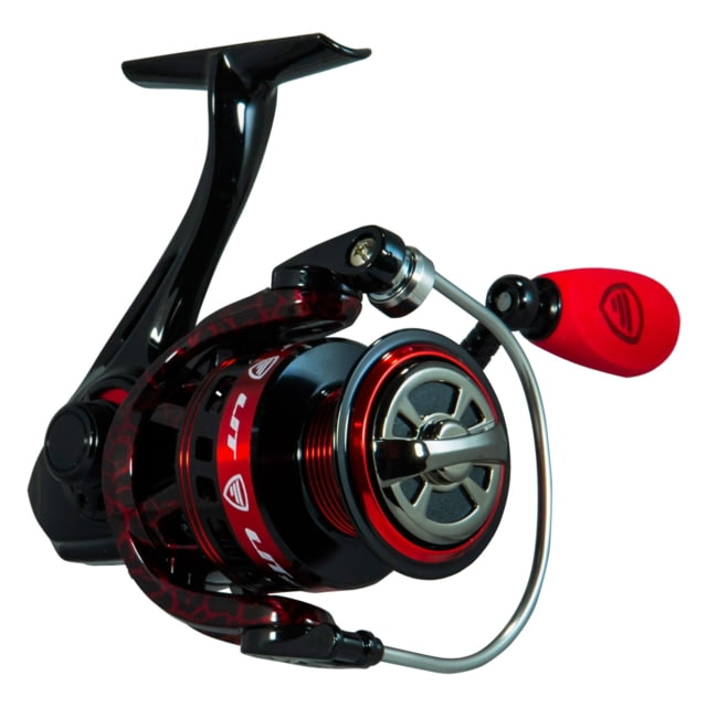 Favorite Fishing PBF Lit Spinning Reel  5.2:1 Red/Black