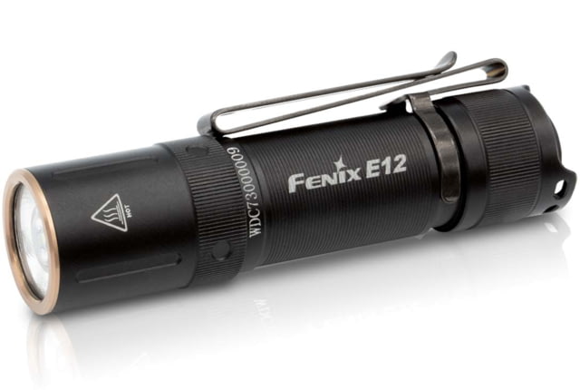 Fenix E12 V 2.0 160 Lumen Flashlight Black