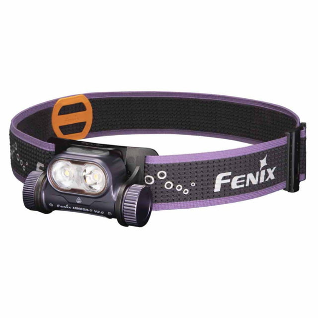 Fenix Lighting HM65R-T V2.0 Lithium Ion 1600 Lumens Headlamp Purple