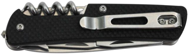Ruike RUIKE M21 Multifunction Knife 2.79in 14C28N Stainless Steel Clip Point Plain Blade Black
