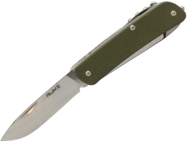 RUIKE M51 Multifunction Knife 2.79in 14C28N Stainless Steel Clip Point Plain Blade Green
