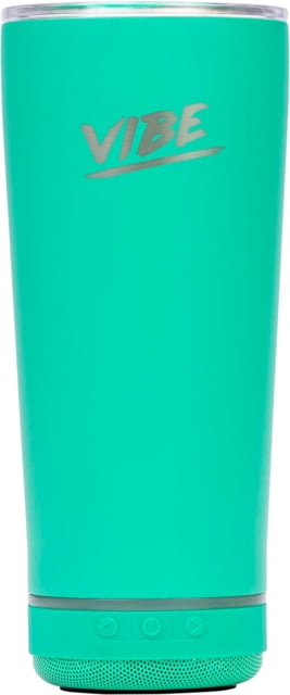 Fireside Outdoor Vibe Tumbler With Water-Resistant Bluetooth Speaker Mint Green