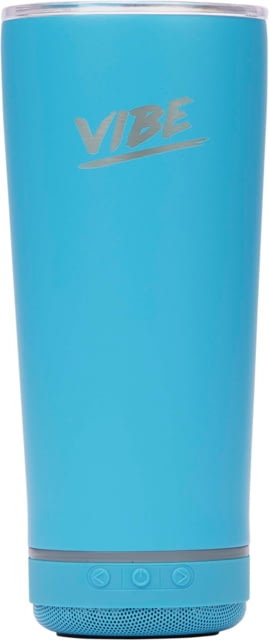 Fireside Outdoor Vibe Tumbler With Water-Resistant Bluetooth Speaker Water Blue