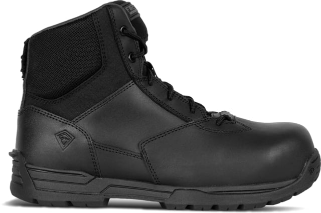 First Tactical First Tactical 6in Safety Toe Side-Zip Duty Boots - Men's Black 5 US/Regular