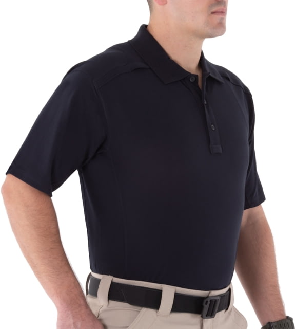 First Tactical First Tactical Cotton Short Sleeve Polo - Mens Midnight Navy 2XL