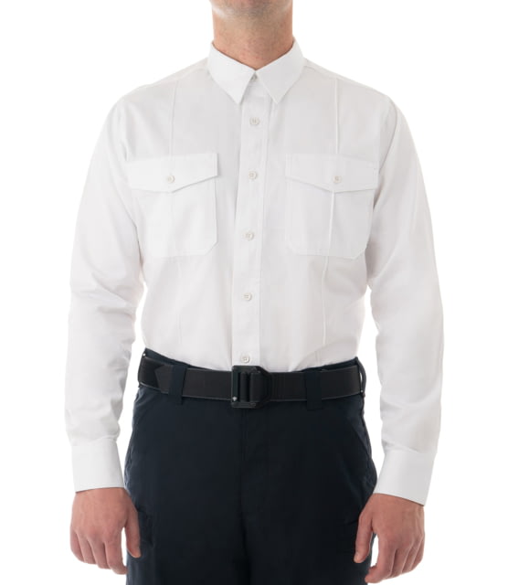 First Tactical First Tactical Cotton Station Long Sleeve Shirt - Men's Regular White Extra Large