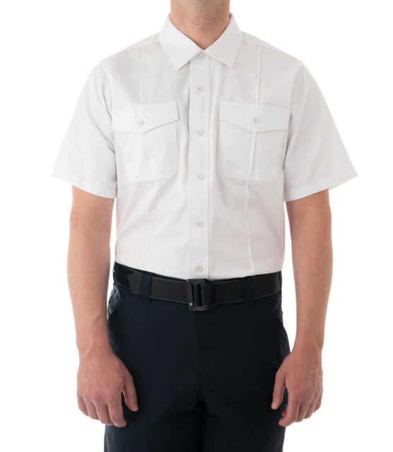 First Tactical First Tactical Cotton Station Short Sleeve Shirt - Men's Regular White Medium