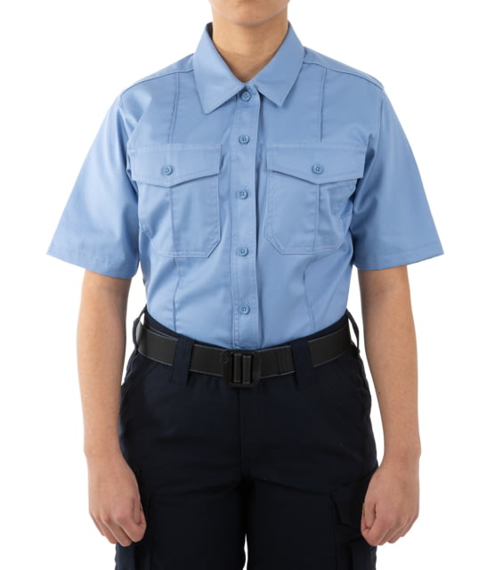 First Tactical First Tactical Cotton Station Short Sleeve Shirt - Women's Medium Blue Extra Small