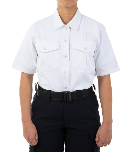 First Tactical First Tactical Cotton Station Short Sleeve Shirt - Women's White Extra Large