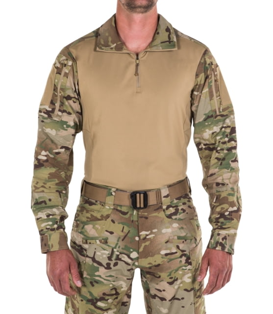 Open Box Dealer Demo First Tactical Defender Long Sleeve Shirt – Mens Camo Small R
